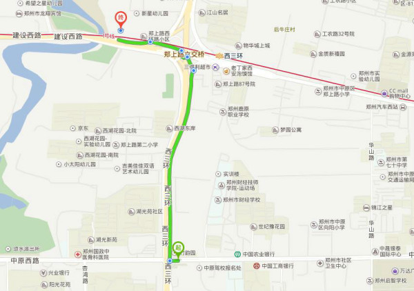郑州公交100路最新路线详解，最新路线概览及解析