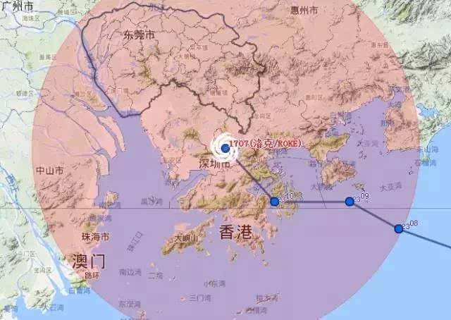 洛克台风最新动态，深圳受影响情况更新