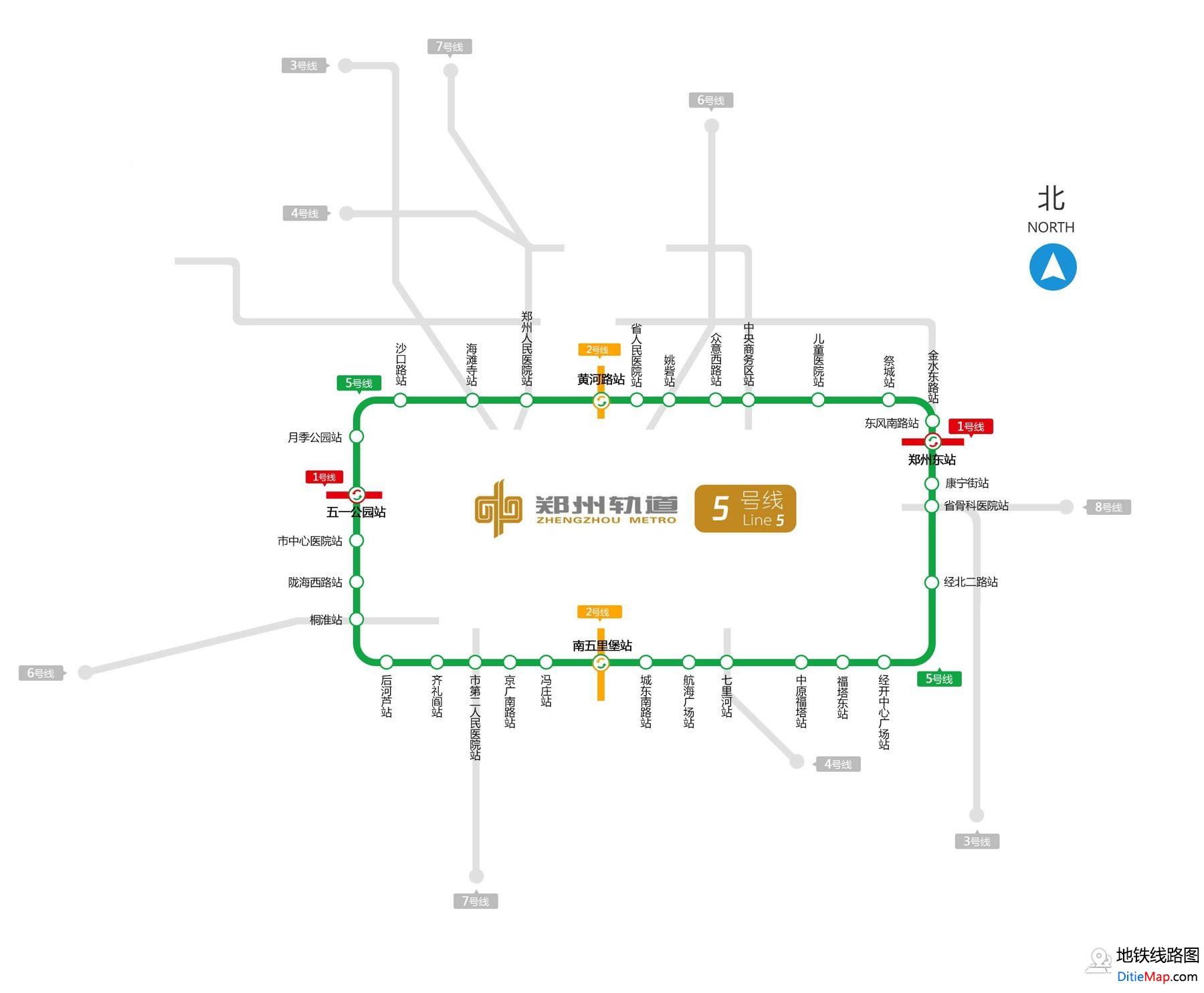 郑州地铁线路图最新更新及我的观察分析