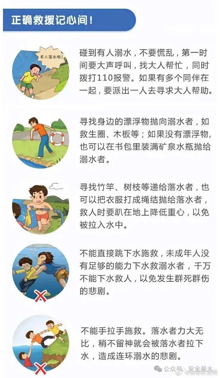 加强安全意识，应对最新防溺水事件，共建无溺水社会
