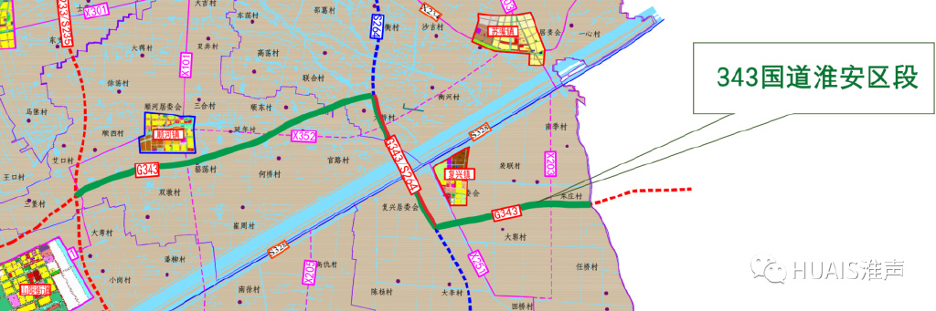重磅揭秘，233国道涟水最新规划图全解析