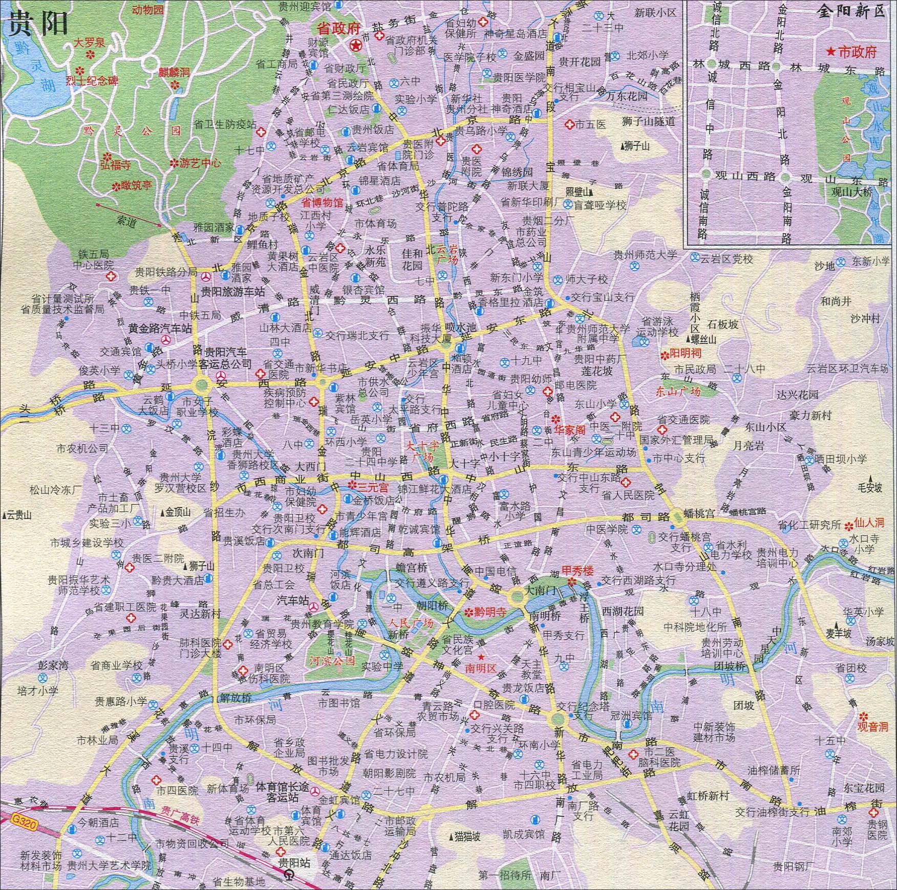 贵阳最新地图探索，一览贵阳风采，从地图开始探索之旅！