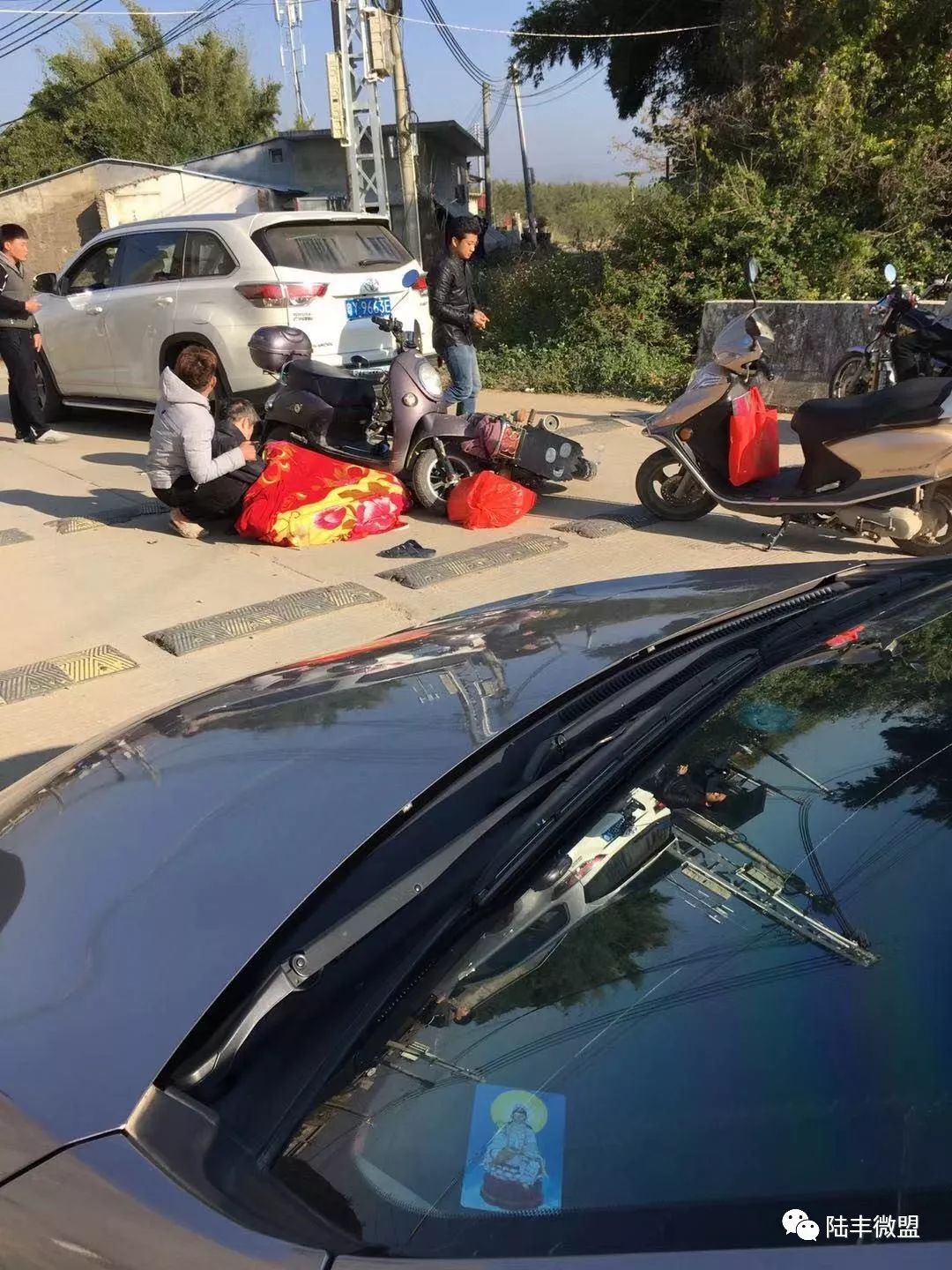 陆丰车祸最新消息，意外中的温情故事展现人间真情