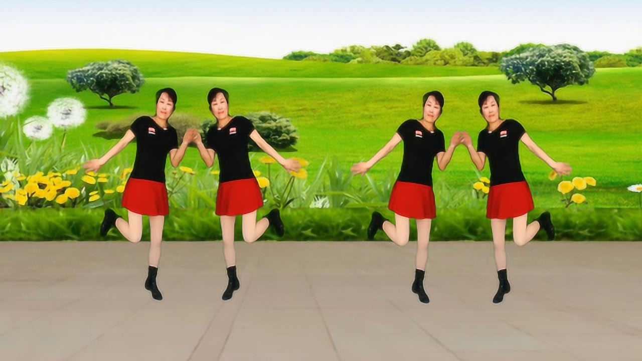 最新双人对跳广场舞